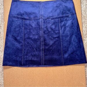 BCBG MaxAzeria New! Faux Suede Mini Skirt